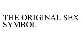 THE ORIGINAL SEX SYMBOL