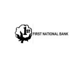 1ST FIRST NATIONAL BANK