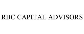 RBC CAPITAL ADVISORS