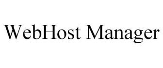 WEBHOST MANAGER