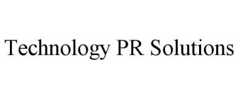 TECHNOLOGY PR SOLUTIONS