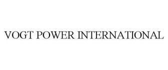 VOGT POWER INTERNATIONAL