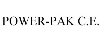 POWER-PAK C.E.