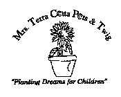 MRS. TERRA COTTA POTS & TWIG 