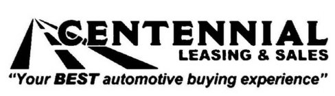 CENTENNIAL LEASING & SALES 