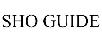SHO GUIDE