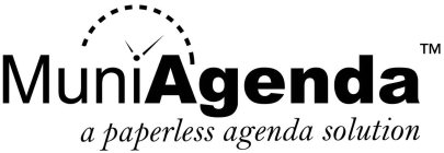 MUNIAGENDA A PAPERLESS AGENDA SOLUTION