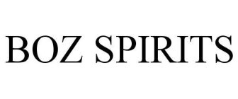 BOZ SPIRITS