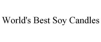 WORLD'S BEST SOY CANDLES