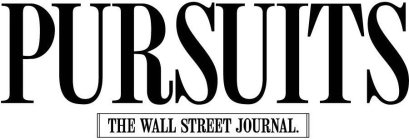 PURSUITS THE WALL STREET JOURNAL.