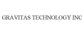 GRAVITAS TECHNOLOGY INC