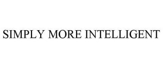 SIMPLY MORE INTELLIGENT