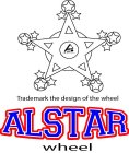 TRADEMARK THE DESIGN OF THE WHEEL ALSTAR WHEEL