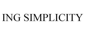 ING SIMPLICITY