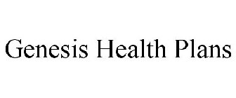 GENESIS HEALTH PLANS