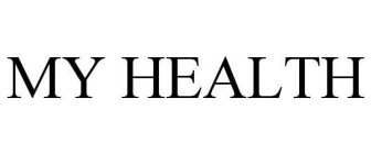 MY HEALTH