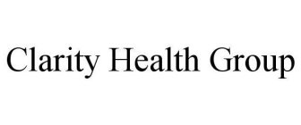 CLARITY HEALTH GROUP