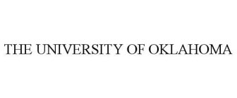 THE UNIVERSITY OF OKLAHOMA