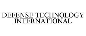 DEFENSE TECHNOLOGY INTERNATIONAL