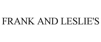 FRANK AND LESLIE'S