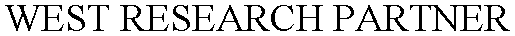 WEST RESEARCH PARTNER