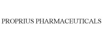 PROPRIUS PHARMACEUTICALS