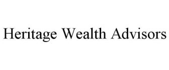 HERITAGE WEALTH ADVISORS