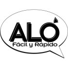 ALÓ FÁCIL Y RÁPIDO