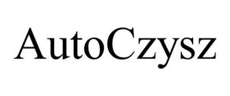 AUTOCZYSZ