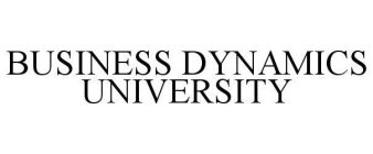 BUSINESS DYNAMICS UNIVERSITY