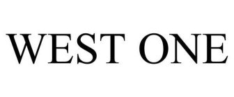 WEST ONE