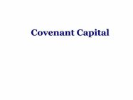 COVENANT CAPITAL