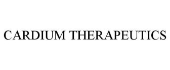 CARDIUM THERAPEUTICS