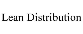 LEAN DISTRIBUTION