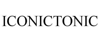 ICONICTONIC