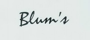 BLUM'S