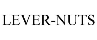 LEVER-NUTS