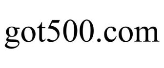 GOT500.COM