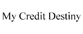 MY CREDIT DESTINY
