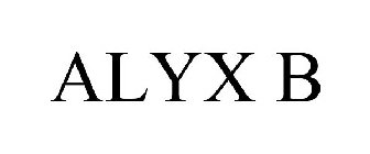 ALYX B
