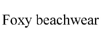 FOXY BEACHWEAR