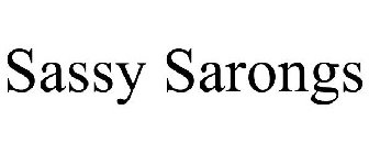 SASSY SARONGS