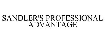 SANDLER'S PROFESSIONAL ADVANTAGE