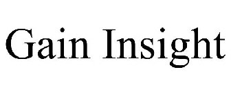 GAIN INSIGHT