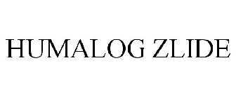 HUMALOG ZLIDE