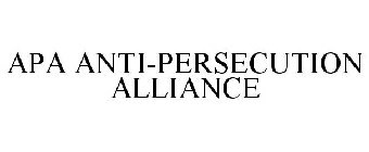APA ANTI-PERSECUTION ALLIANCE