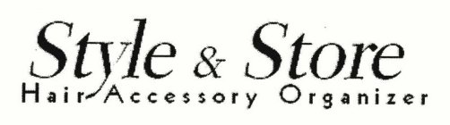 STYLE & STORE, HAIR ACCESSORY ORGANIZER