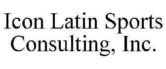 ICON LATIN SPORTS CONSULTING, INC.