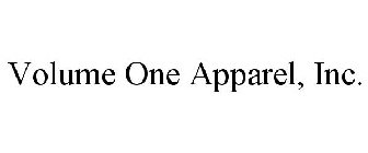 VOLUME ONE APPAREL, INC.