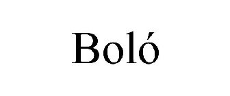 BOLÓ